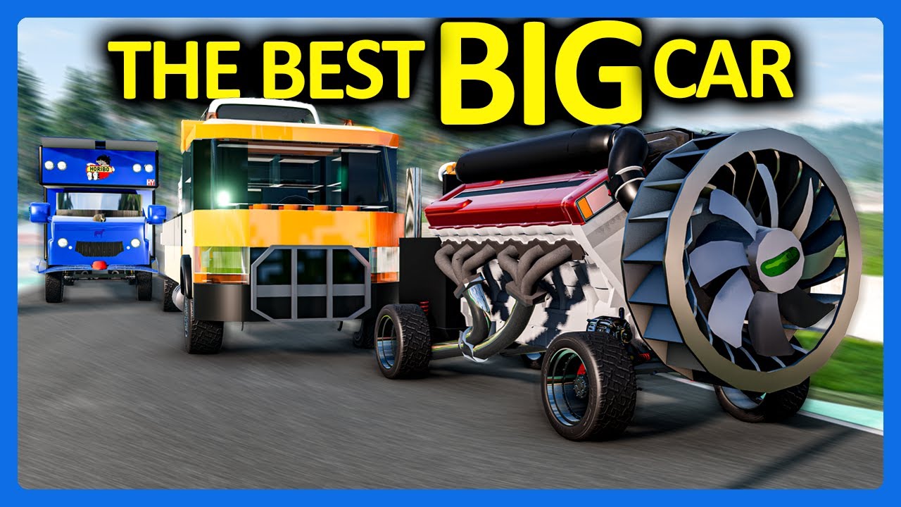 BeamNG Online : Best BIG Car Challenge!!