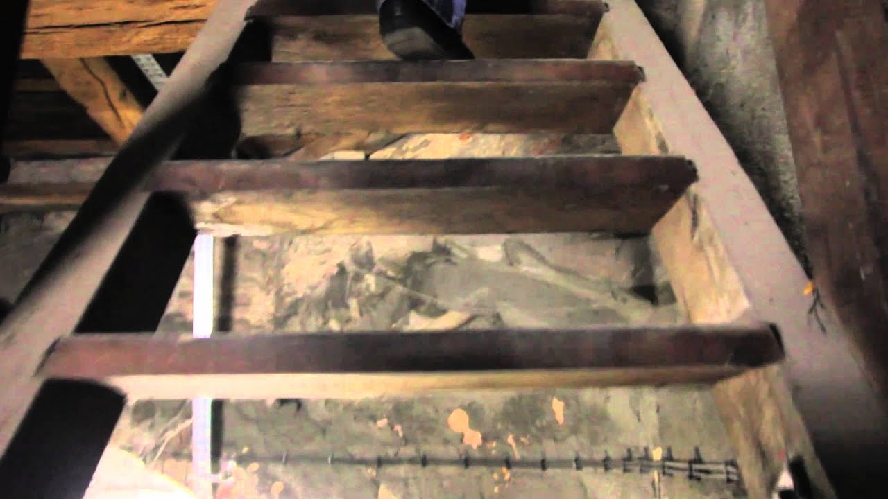 Besichtigung des historischen Glockenstuhls der St. Ludgeri-Kirche Münster 8.September 2012