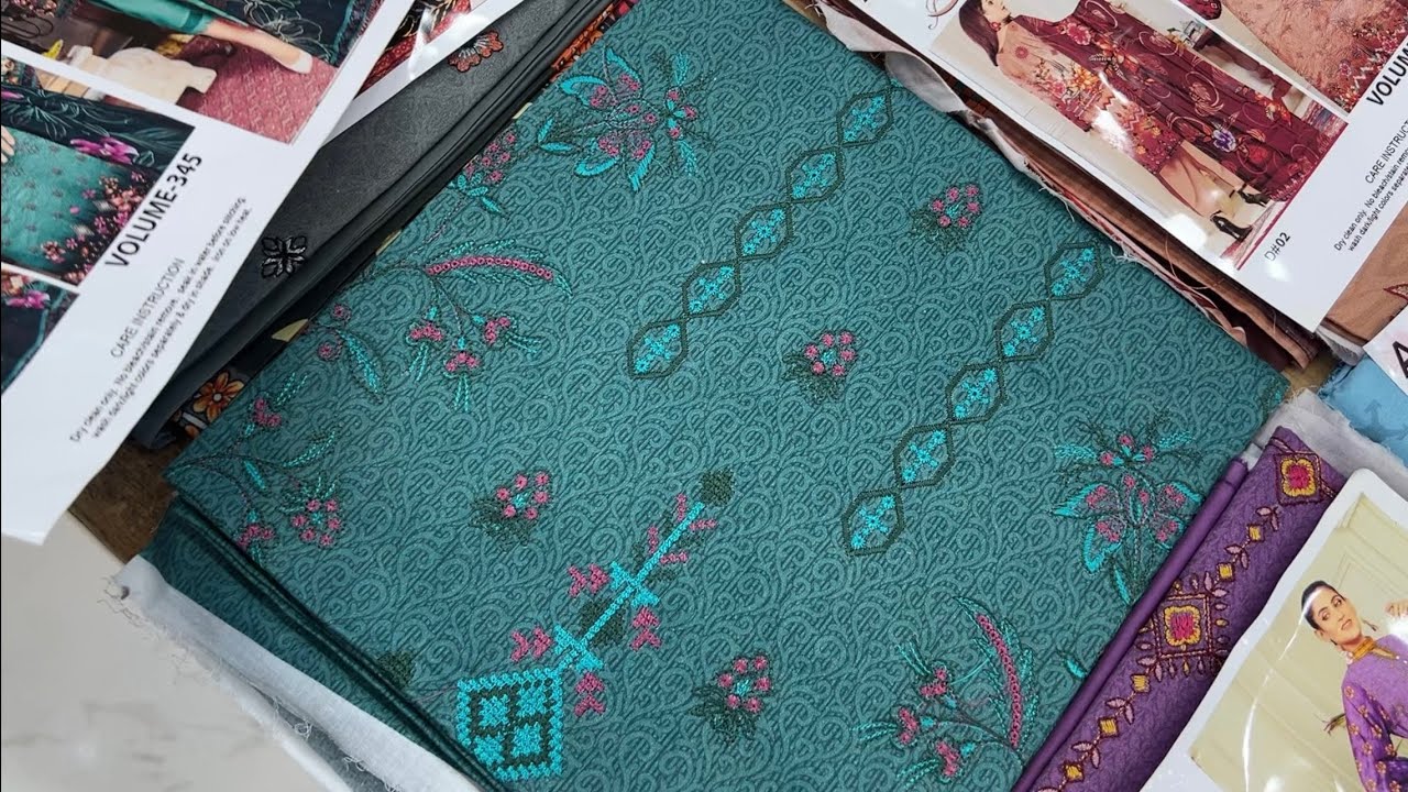 Roshni By Arooj Fatima Original Lawn Volume | Ramzan Package 02 | Hashim Fabrics Faisalabad