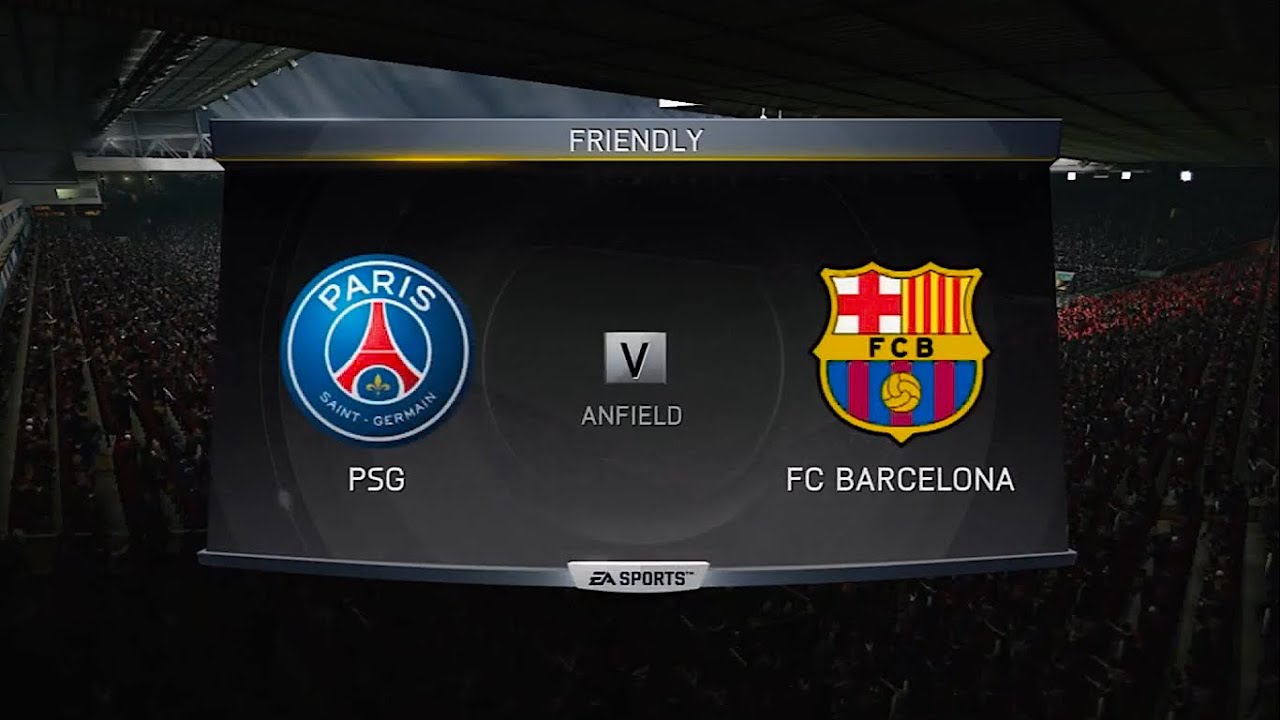 FIFA 15 Demo Gameplay - PSG vs FC Barcelona