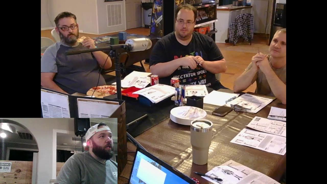 Dungeons and Dragons Stream with friends at the 