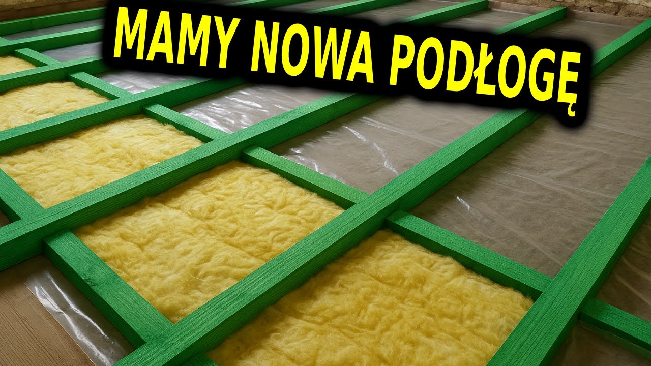 Skończyłem podłogę z płyty OSB plus ociepliłem strop