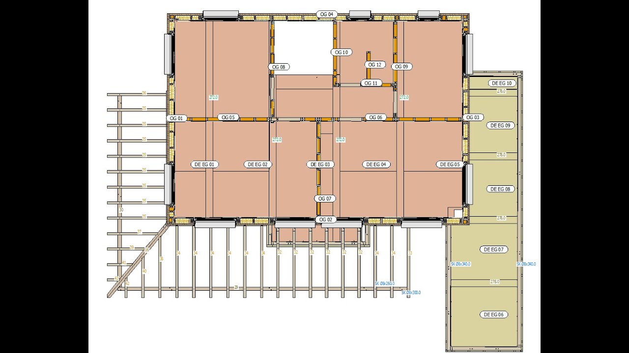 cadwork 3d bauteilspezifische Beschriftungen
