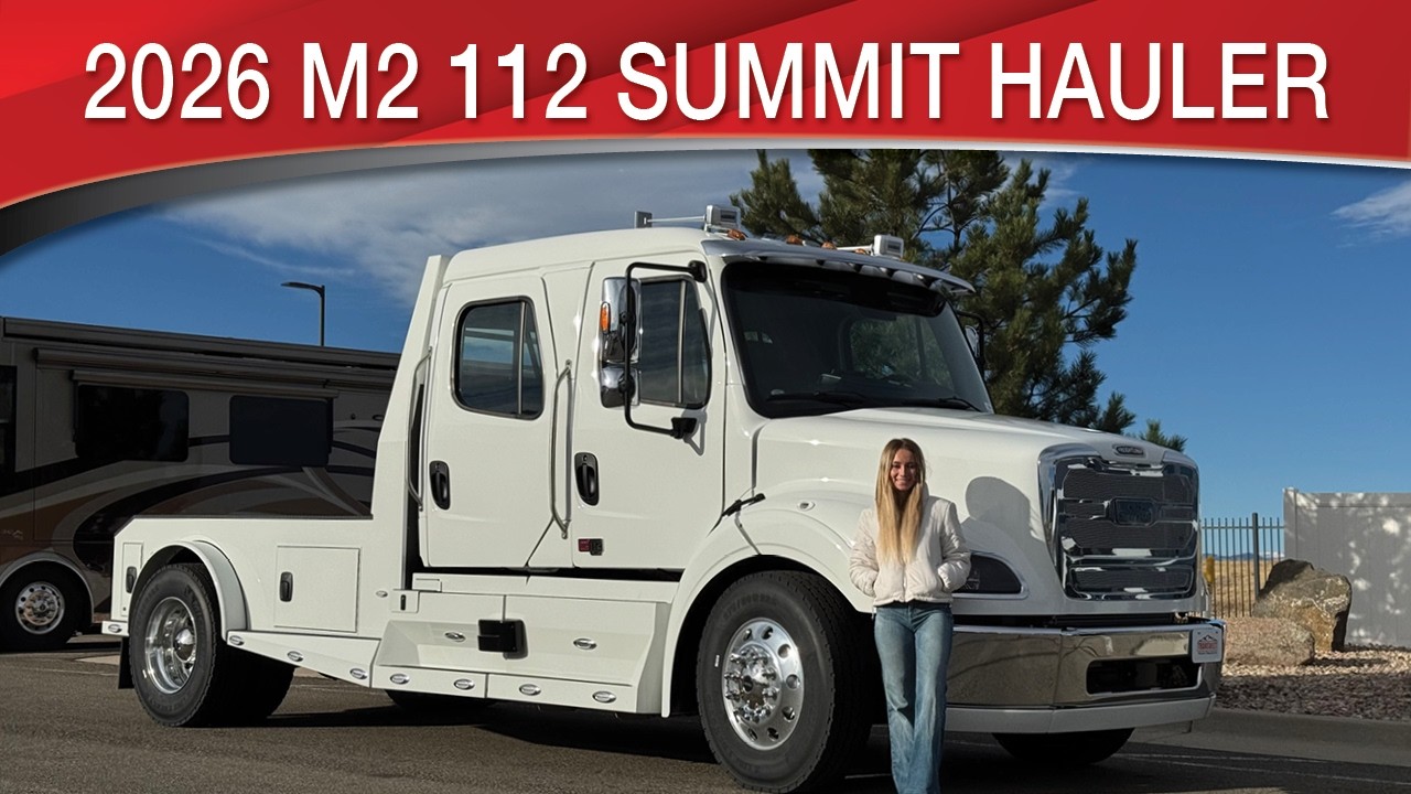 2026 Freightliner M2 112 Plus Model Summit Hauler A Semi Truck In Disguise