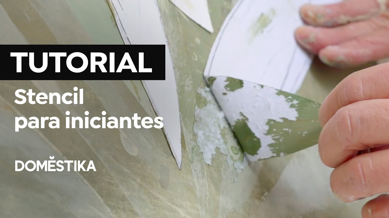 Tutorial INTERIOR DESIGN: Técnica de STENCIL para iniciantes -Adriana&Carlota | Domestika Brasil