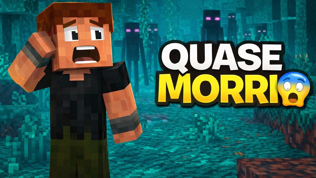 🔥 MINHA PRIMEIRA EXPLORAÇÃO NO NETHER 😰 | Minecraft Survival #4