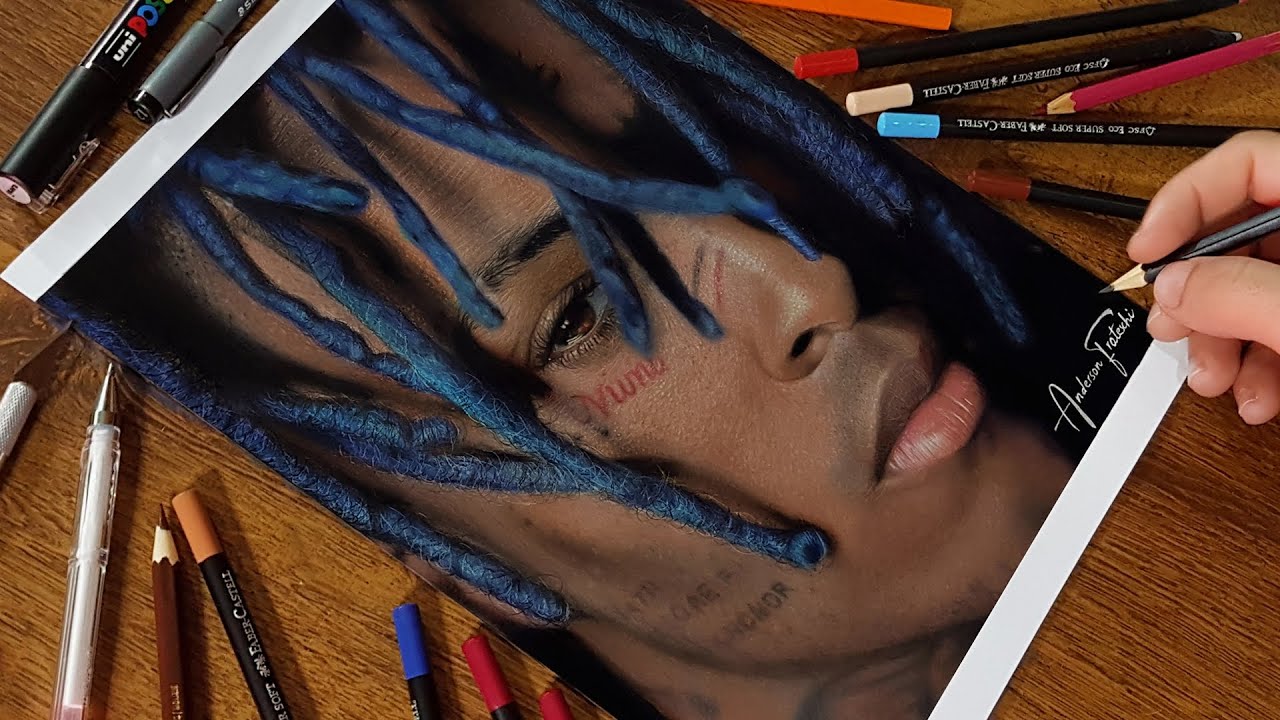 Drawing XXXTENTACION - Tribute Drawing by Anderson Frateschi (60+ hours)