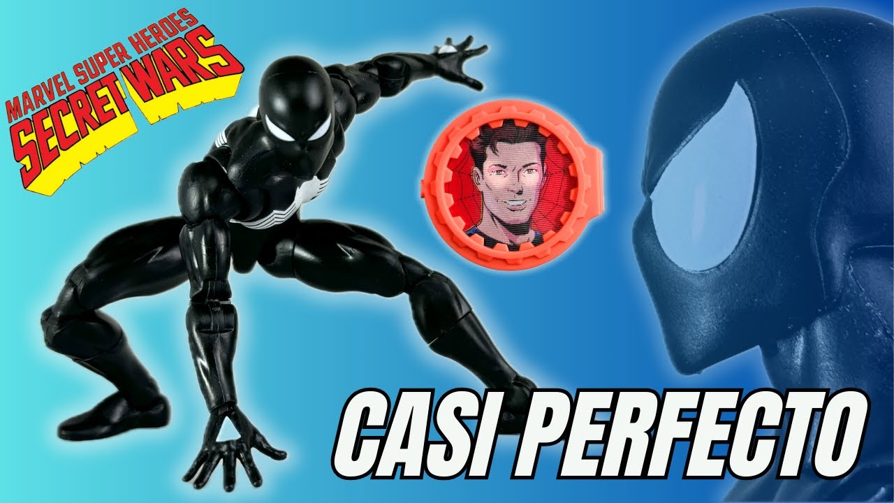 ABRIENDO AL SPIDER MAN SYMBIOTE MARVEL LEGENDS SECRET WARS