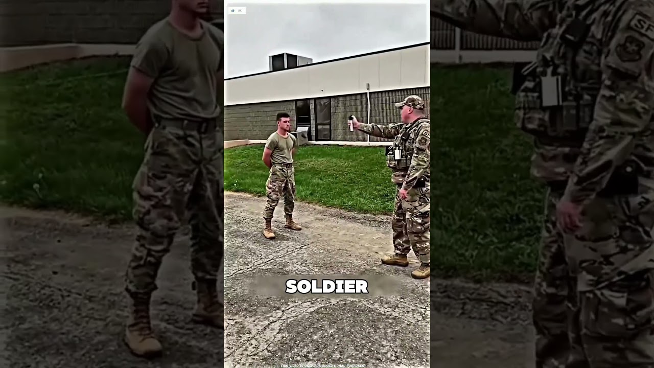Самое сложное испытание для того, чтобы стать солдатом 😱