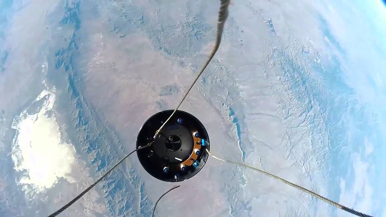 GoPro En lanzamiento de un cohete al espacio