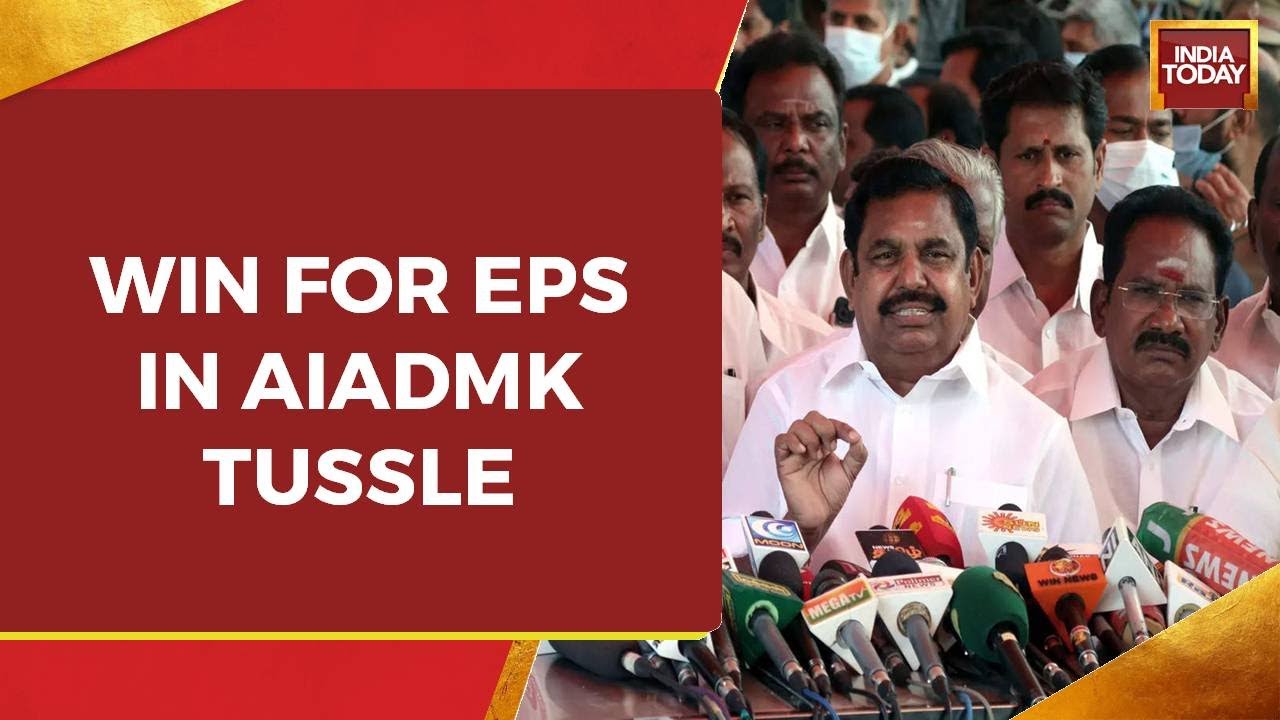 AIADMK Elects Edappadi K. Palaniswami As Interim Supremo, New General Secretary Election In 4 Months