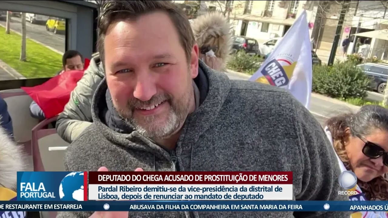 Deputado do Chega acusado de prostituição de menores