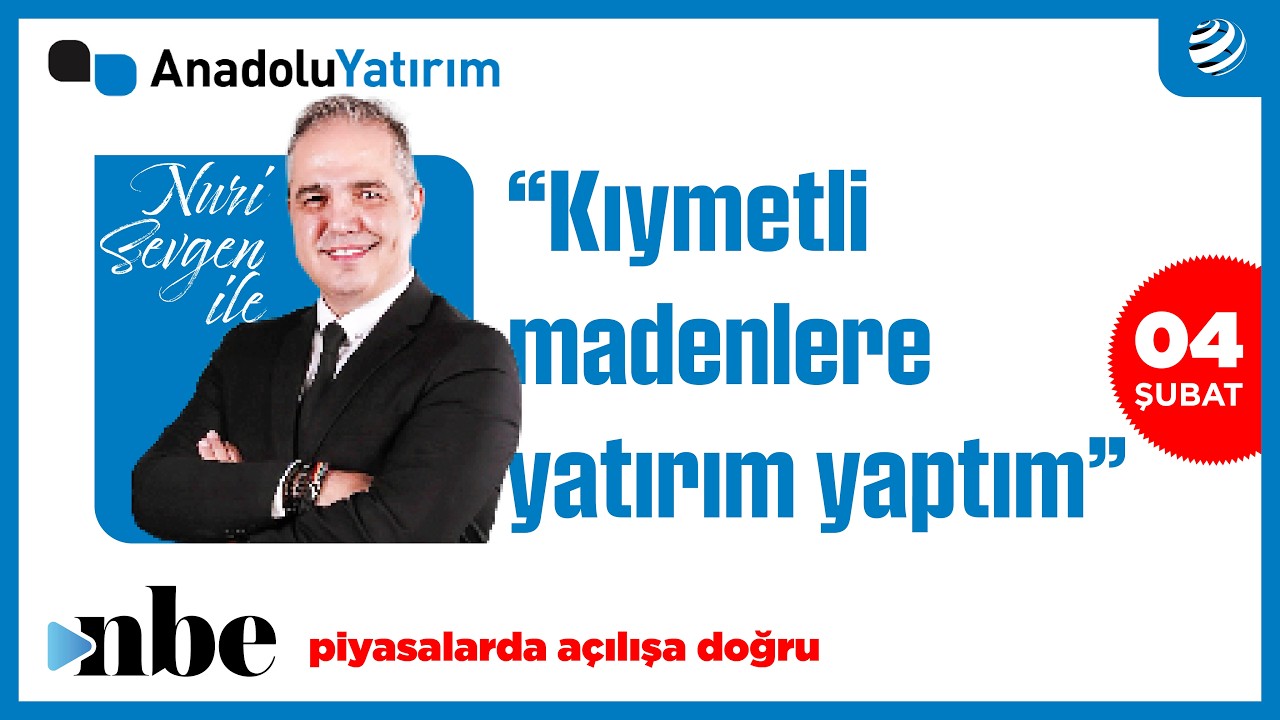 Altın/Gümüşe Bir de Böyle Bakın: Dr. Nuri Sevgen Grafik Üzerinde Anlattı!