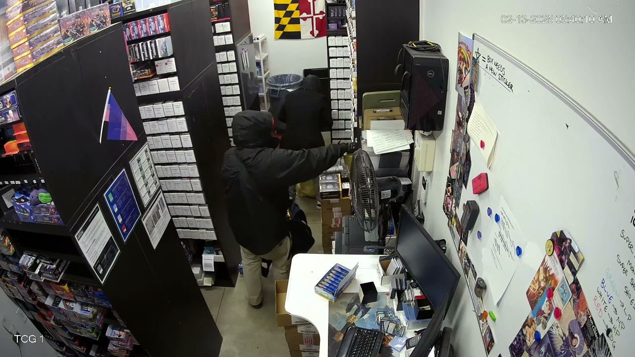 Watch this video, and bust these burglars who stole from Red Castle Games |    THE BEE