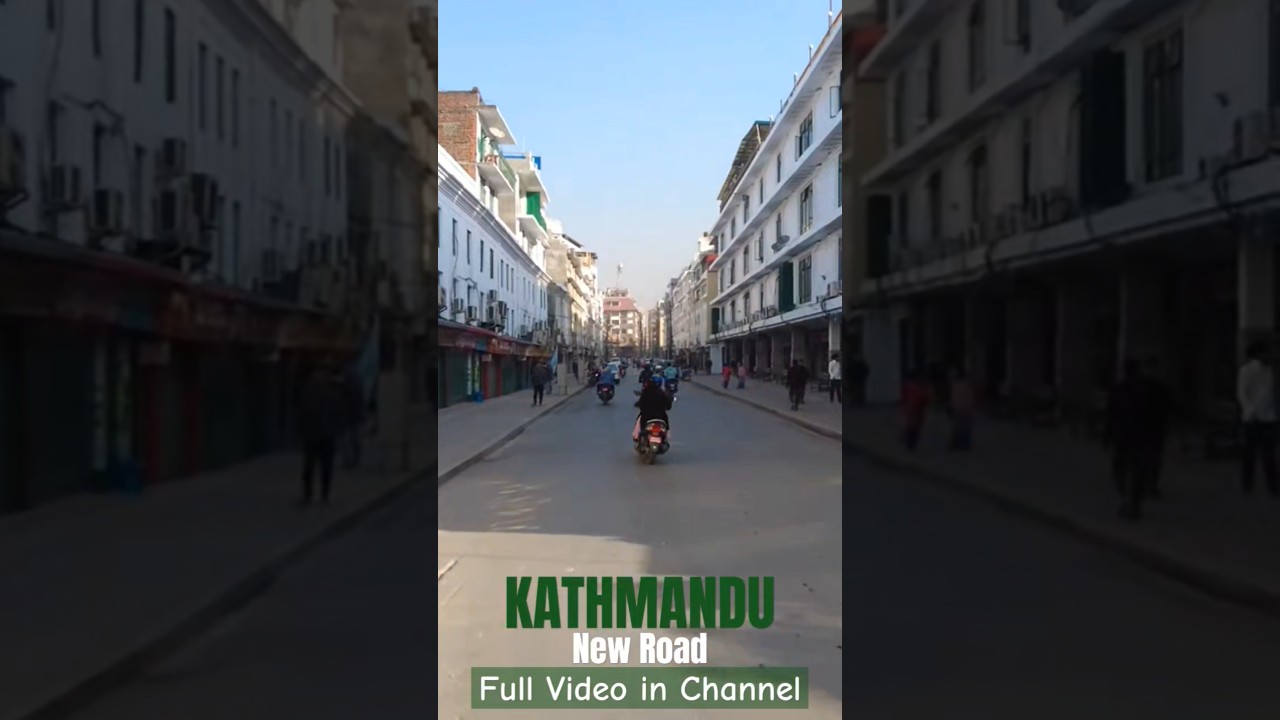 New Road, Kathmandu 2025 after Mayor BALEN Action