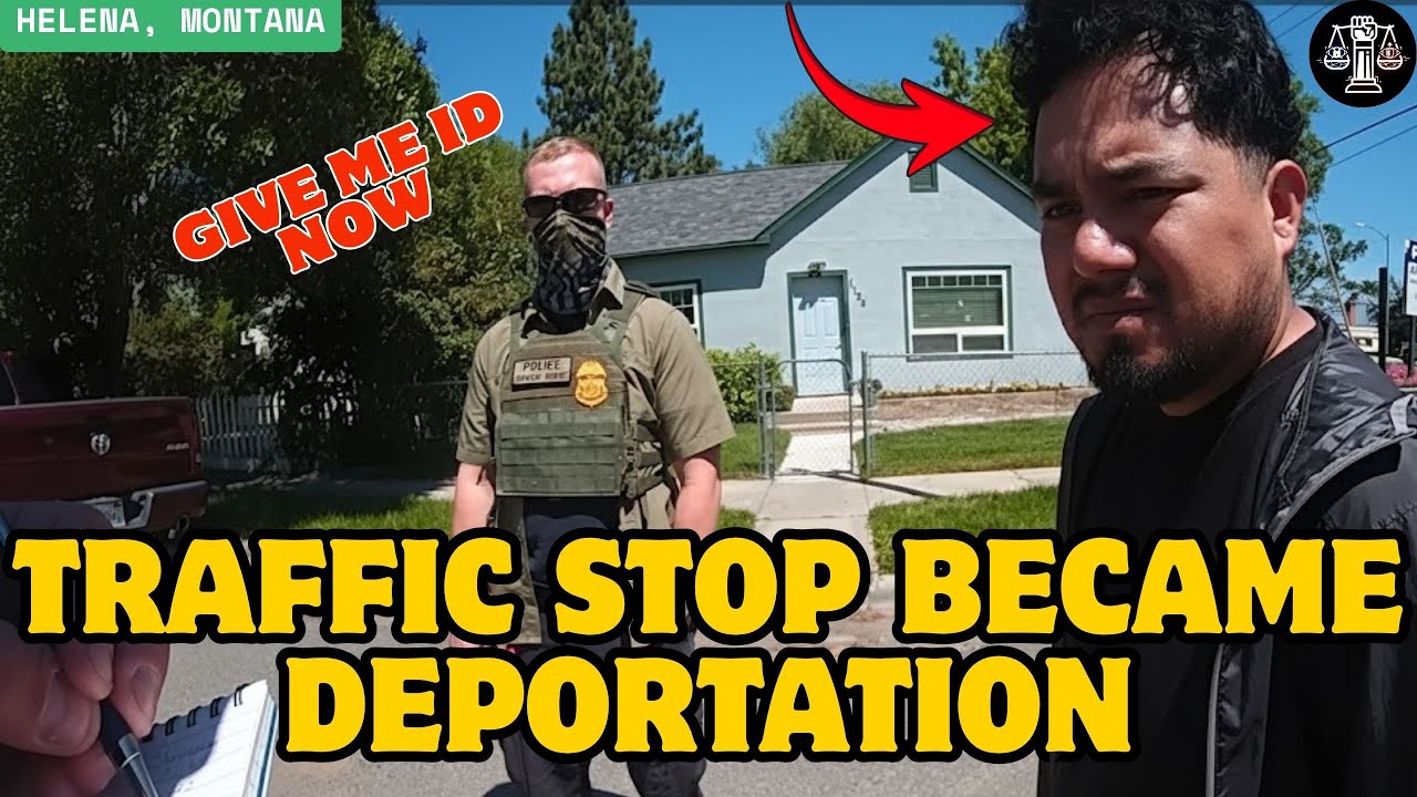 UNLAWFUL DETENTION NO ID Traffic Stop Escalates to ICE Detainer in Montana  Know Your Rights