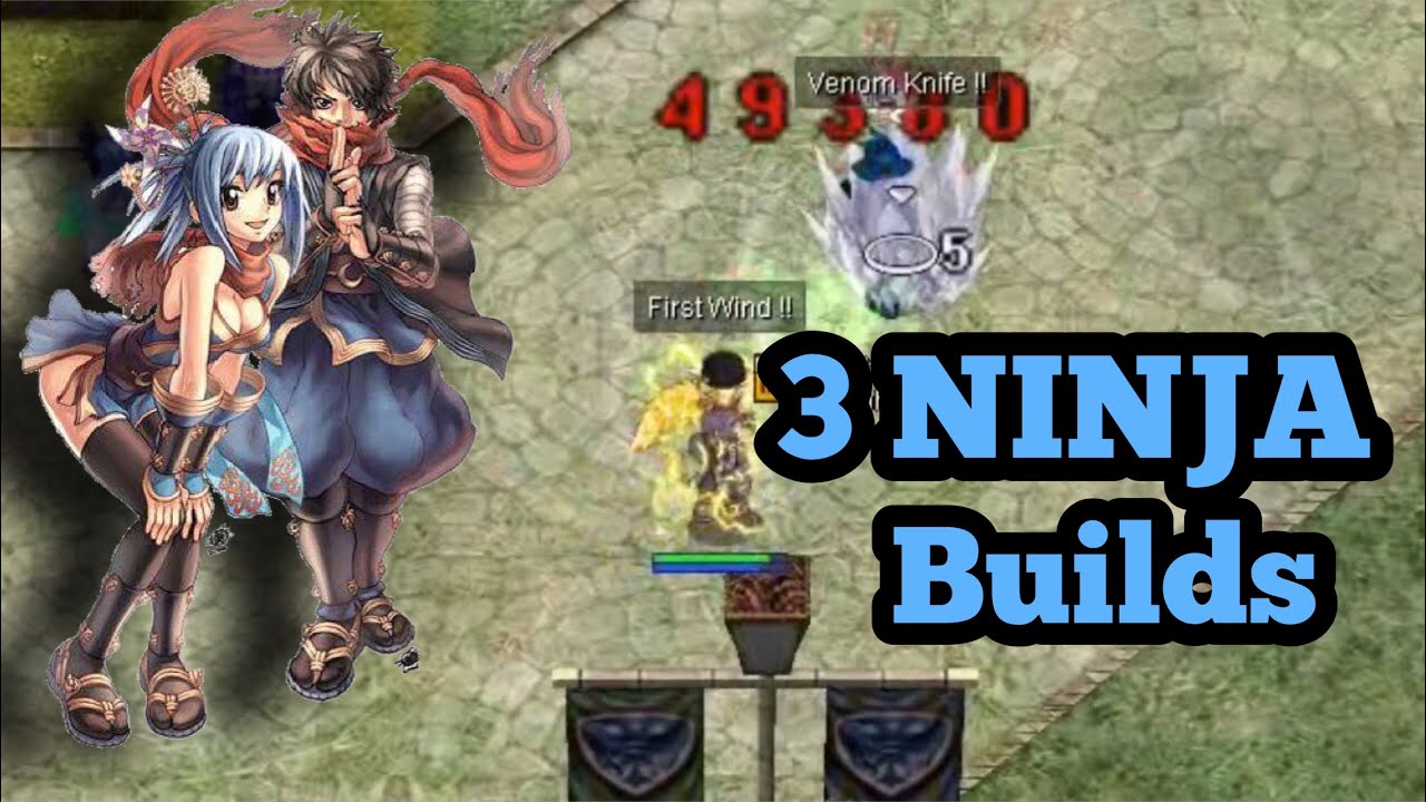 Ragnarok Online: Ninja Stat Build (3 Different Builds) High Rate Server (EliteRO)
