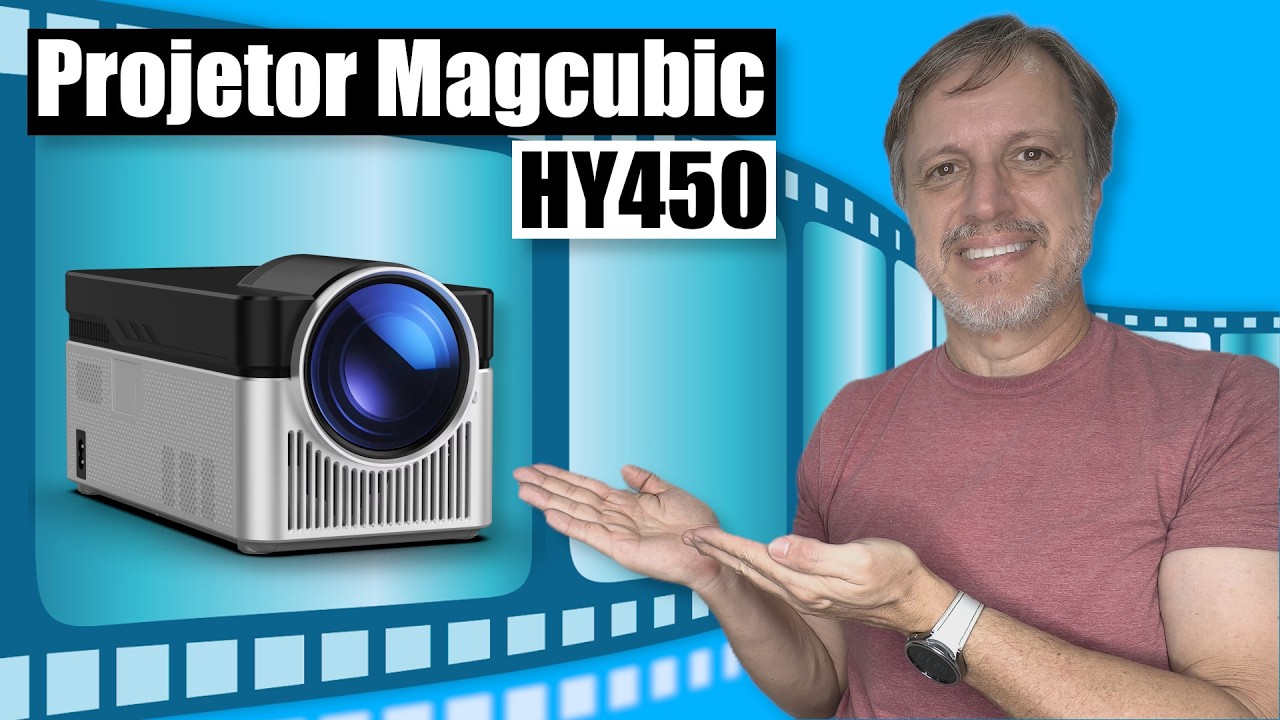 Projetor Magcubic HY450 | Unboxing e Teste Completo