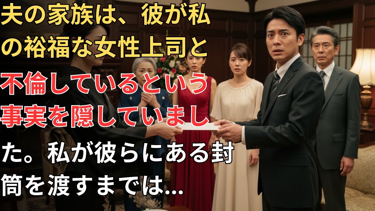 夫の秘密を家族全員が隠していた――私が一通の封筒を差し出すまでは😮
