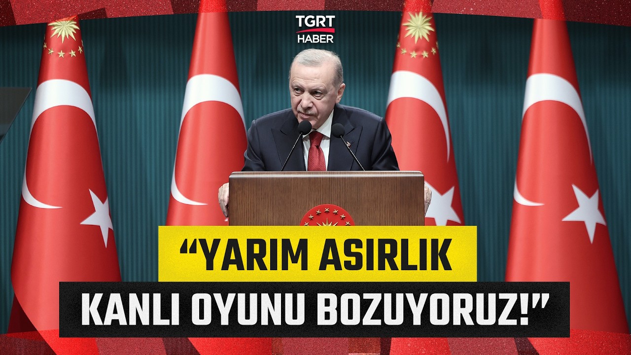 Erdoğan&rsquo;dan Kritik &lsquo;Ter&ouml;rs&uuml;z T&uuml;rkiye&rsquo; Mesajı! 
