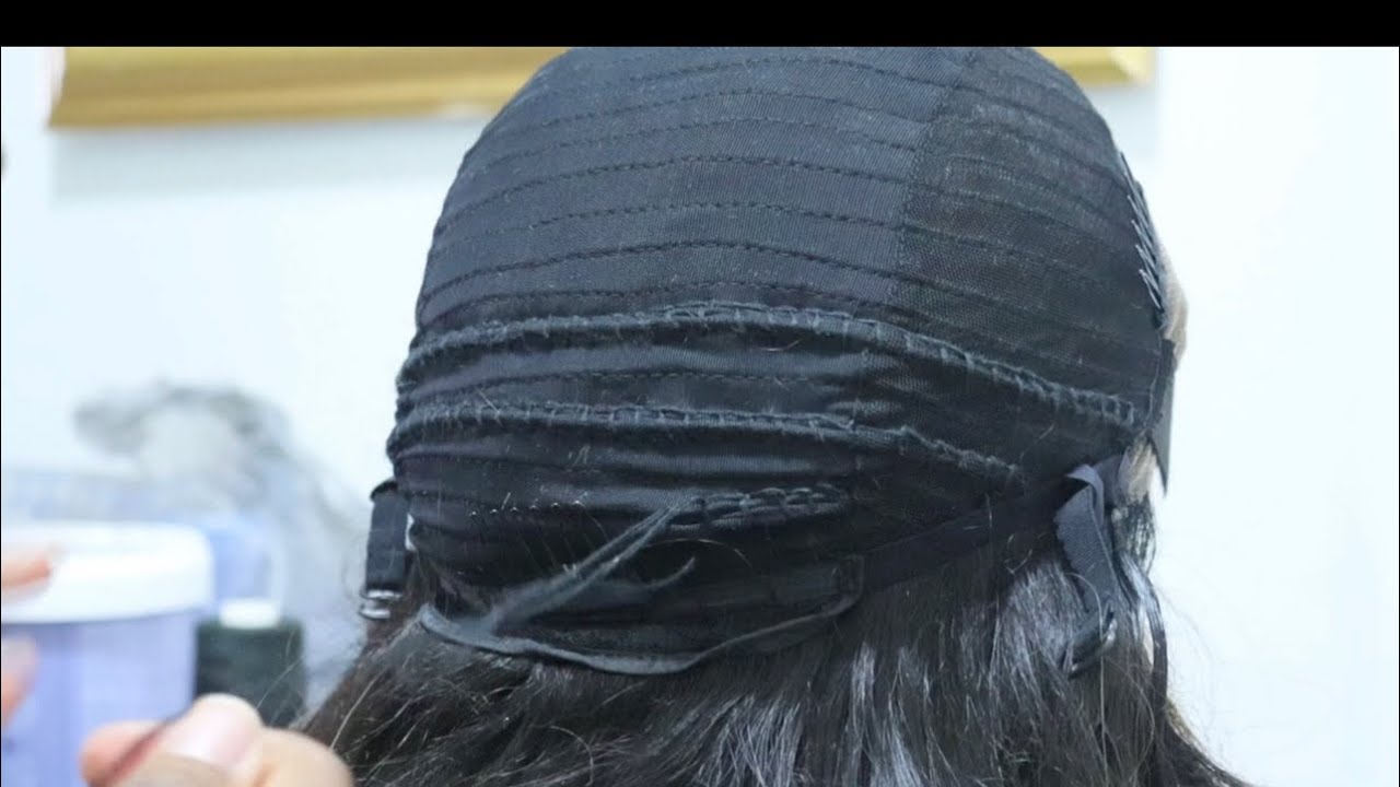 Как сделать большой парик меньше.