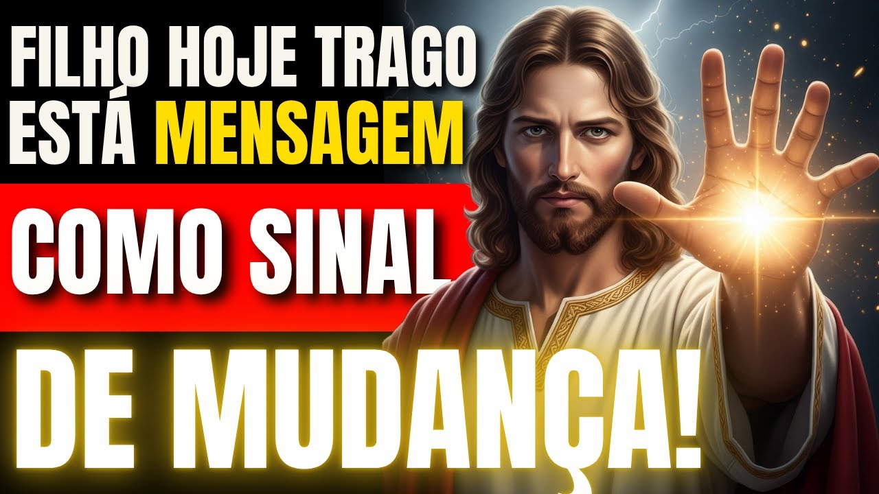 🔥 DEUS FALOU COMIGO HOJE: ESTA PALAVRA MUDA TUDO NA SUA VIDA