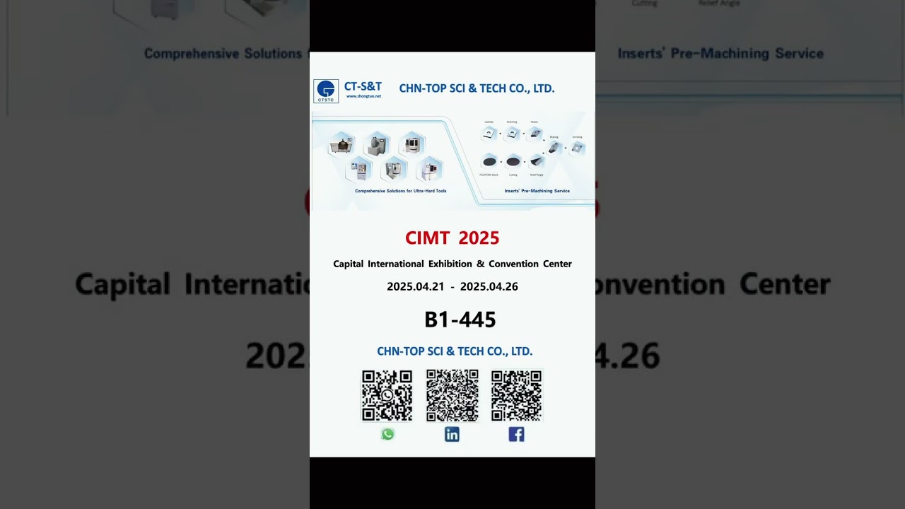 CIMT2025 Welcome to our booth B1-445 #exhibition  #CIMT     CHN-TOP SCI&TECH CO., LTD.