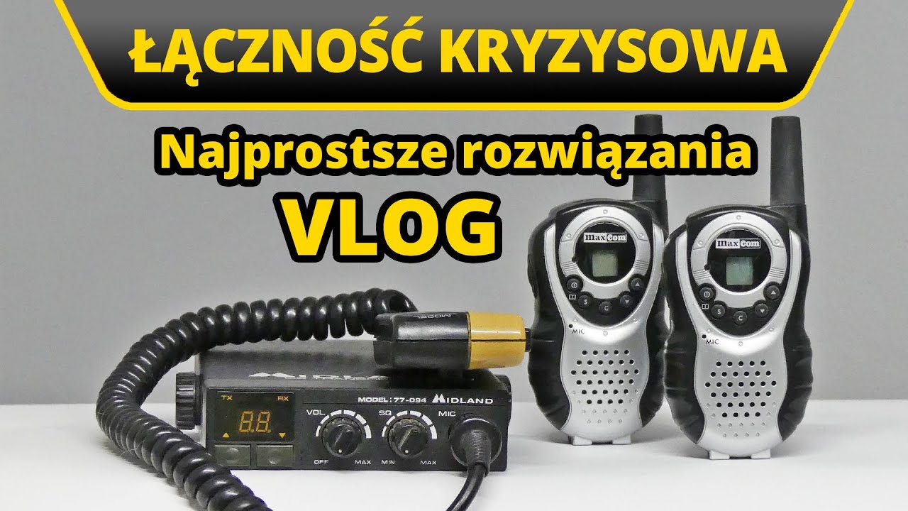 VLOG Łączność kryzysowa - najprostsze rozwiązania