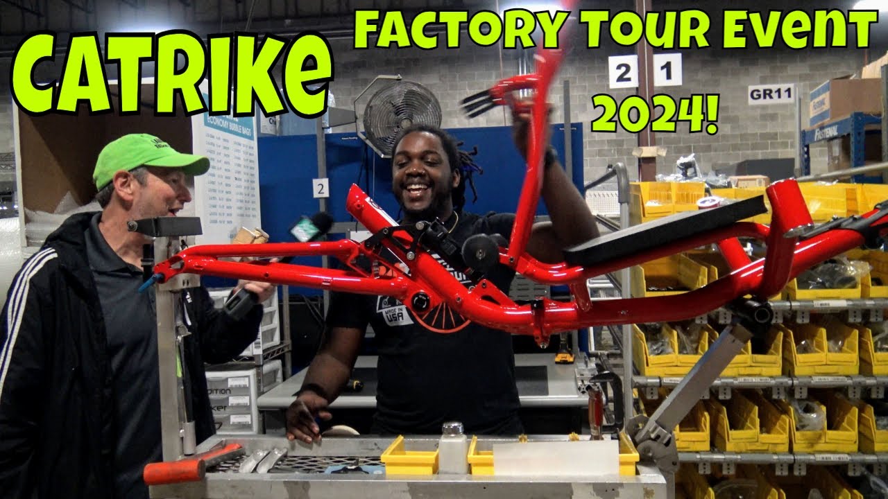 Catrike Factory Tour Event 2024-Trikes Made in the USA!