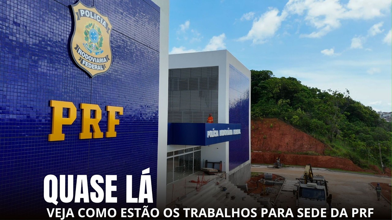 PRF DE SALVADOR -  obra avança e já chama atenção