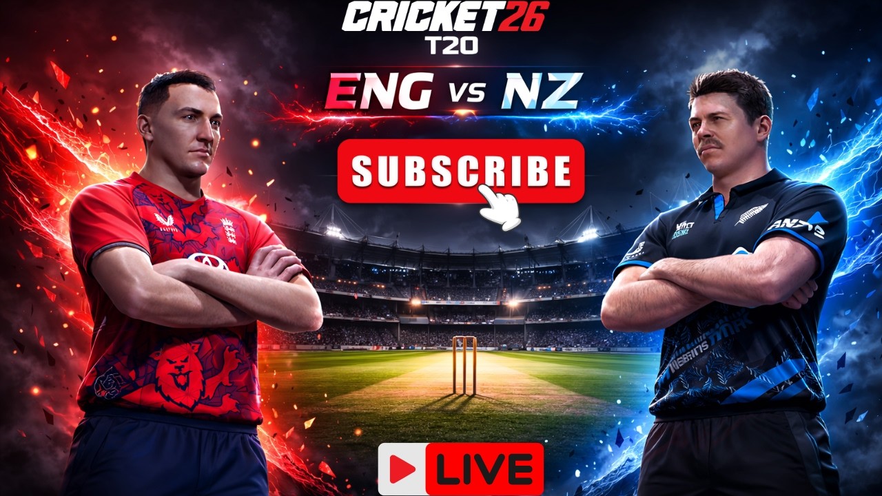 Super 8 ENG vs NZ T20 World Match Cricket 26 #cricket26 #viral #tredning #worldcup2026