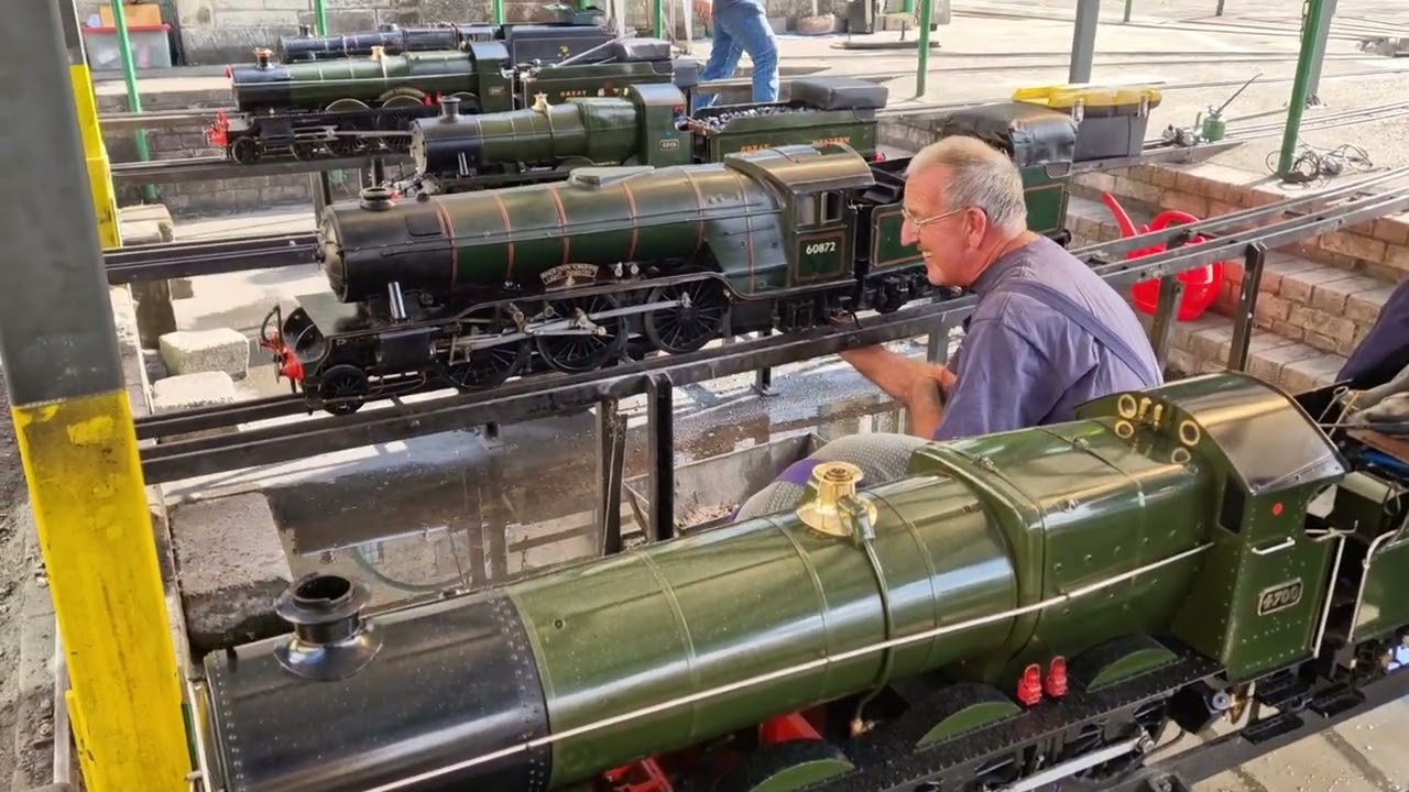 Preparing for the Gilling East Mainline Rally | Rydale Society of Model Engineers August 2025