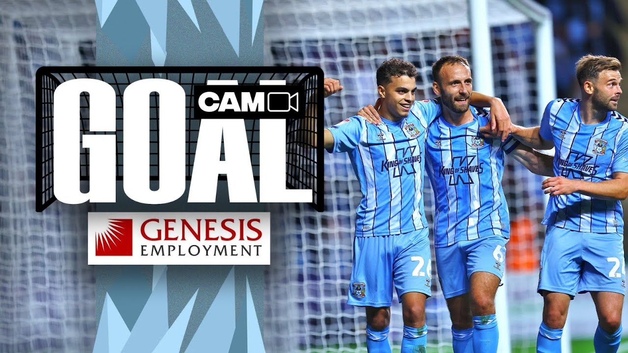 Yasin Ayari scores first Coventry City goal! | Goal Cam 🎥