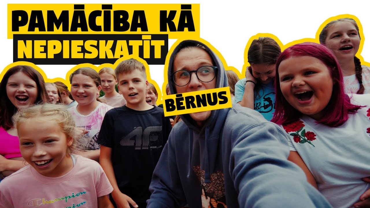 PAMĀCĪBA KĀ NEPIESKATĪT BĒRNUS