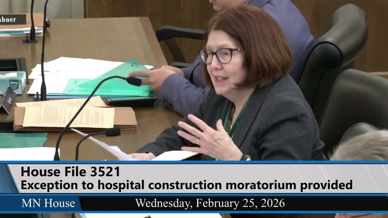 House Health Finance and Policy Committee 2/25/26 - Part 1