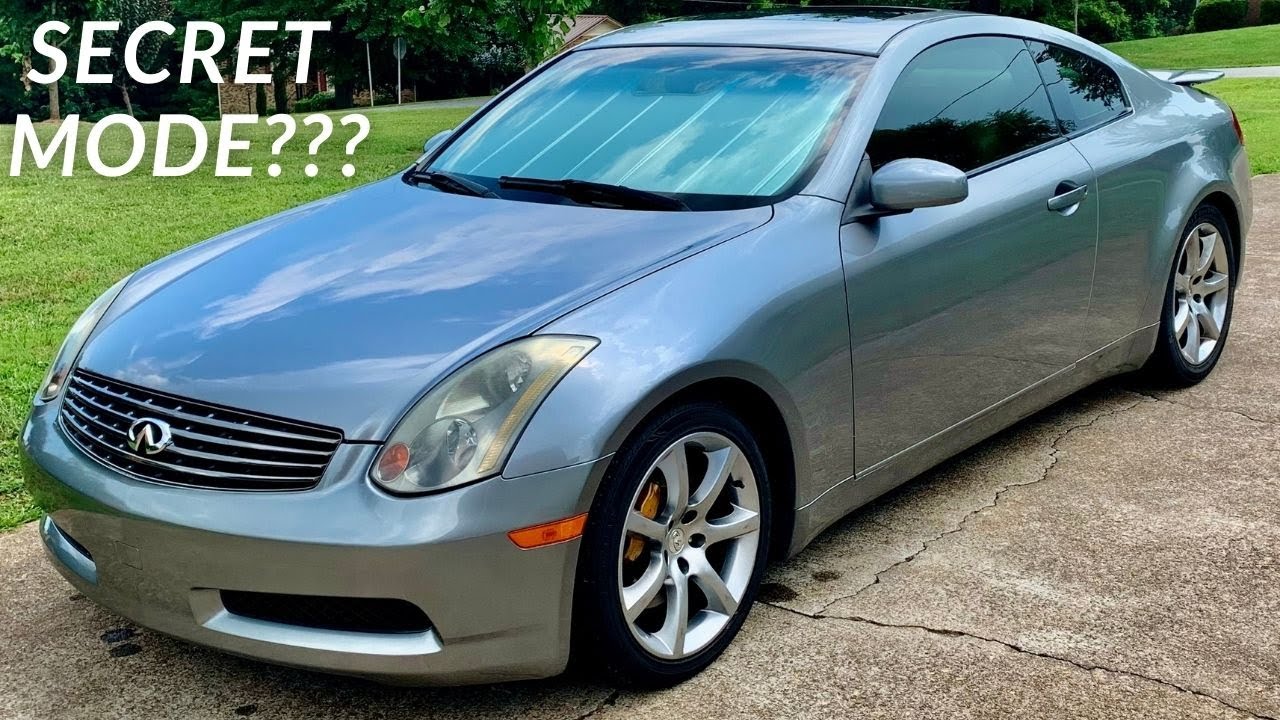 The G35 Coupe Secret Mode