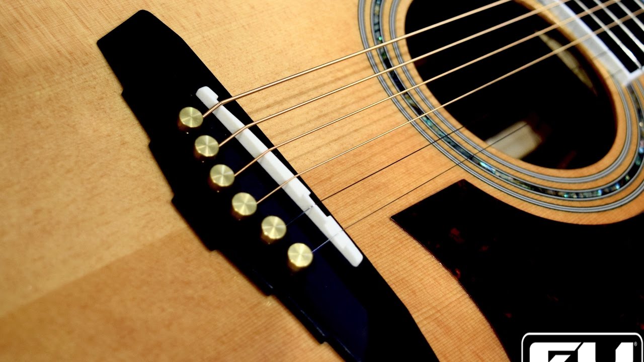 FU-Tone.com Acoustic Bridge Pin Demo (Ver 2)