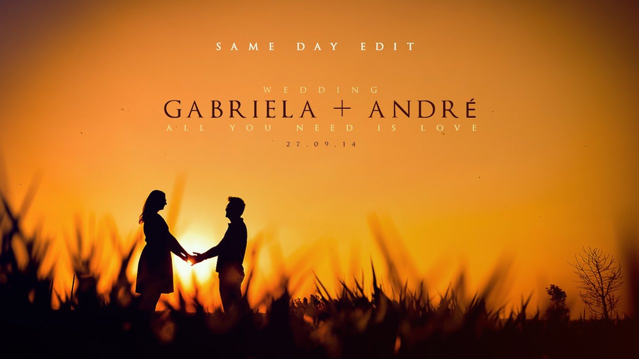 Same Day Edit Gabriela + Andr&eacute;