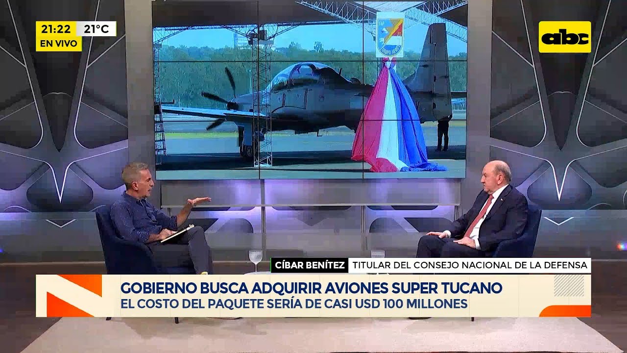 Gobierno busca adquirir seis aviones Super Tucano por casi US$ 100 millones