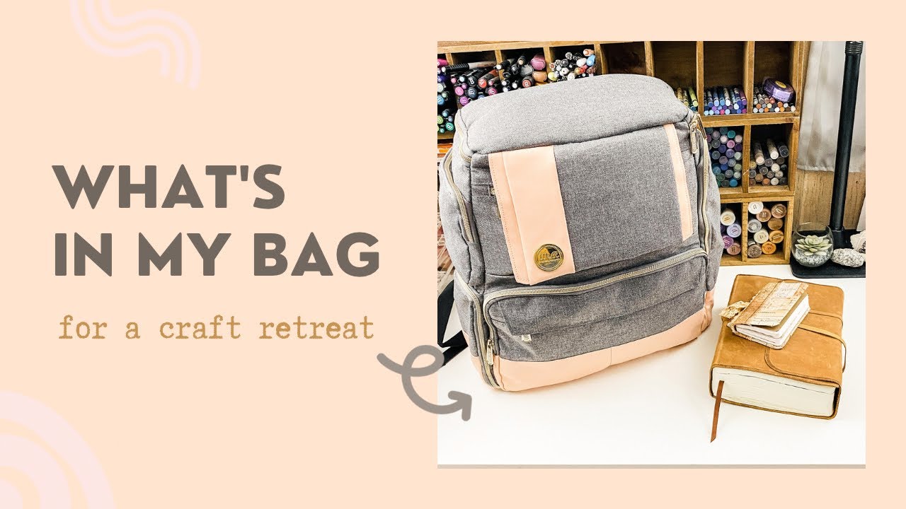 What's In My Bag? | Packing for a Bible journaling retreat!