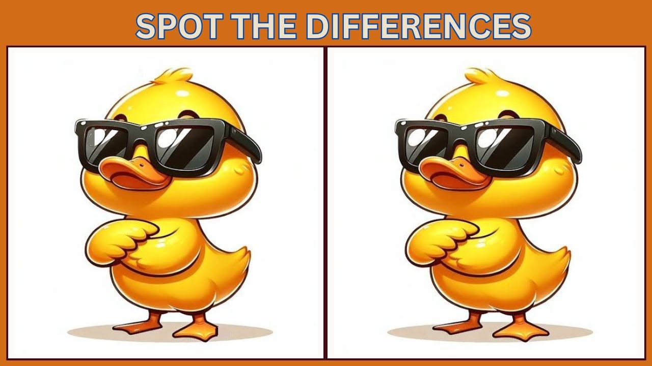 Spot the 3 Differences | 10 Brain Teasers to Test Your IQ