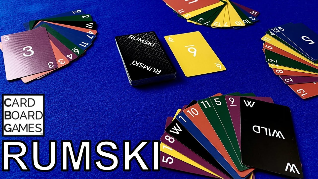 How to Play Rumski - A NEW Rummy Game