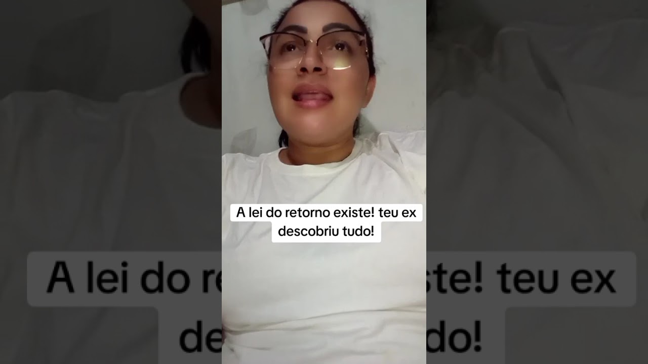 A lei do retorno existe! Teu ex descobriu toda a mentira 🤥