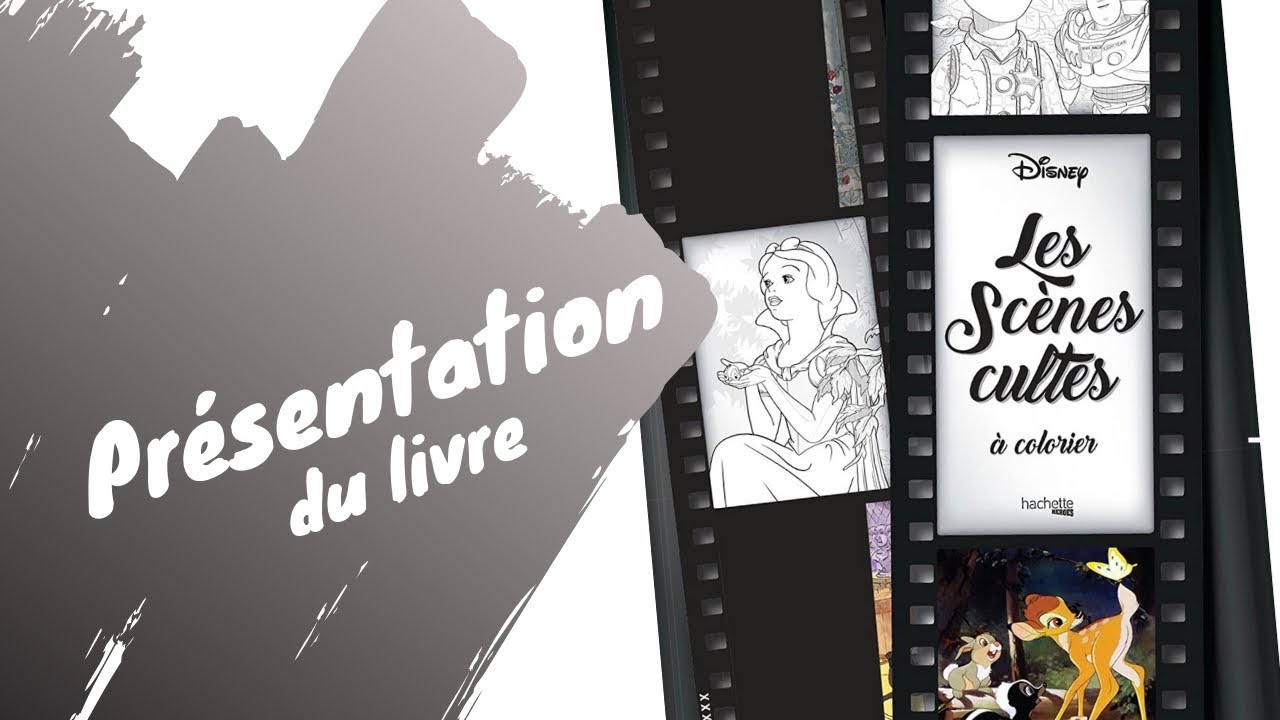 Disney Les Scenes Cultes à colorier - Hachette Heroes