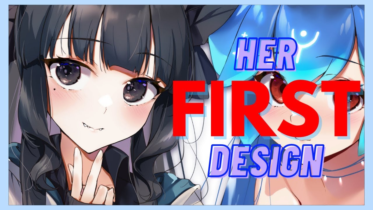 How Artemis of the Blue's Original VTuber Design Looked!