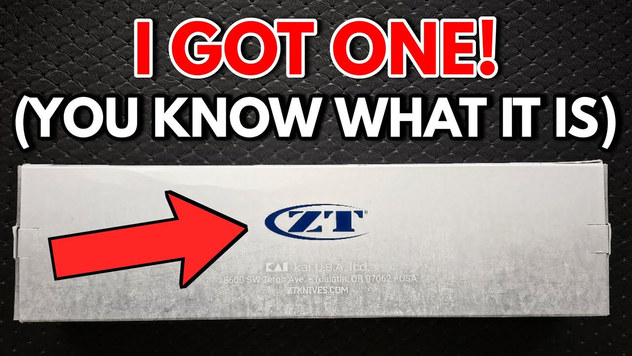 You Knew I'd Get One... - Knife Unboxing