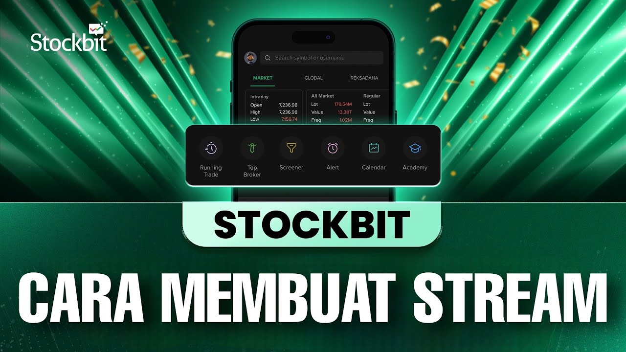 CARA MEMBUAT STREAM/POSTINGAN DI APLIKASI STOCKBIT