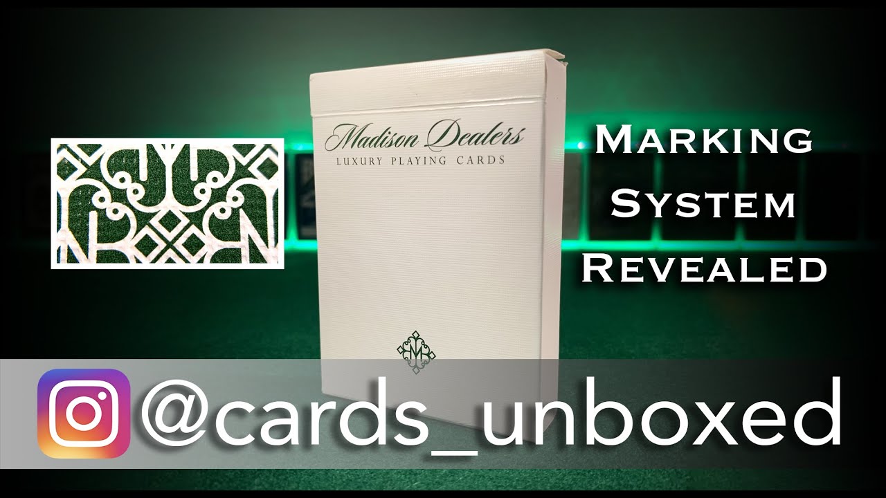 Cards Unboxed Madison Dealers Marking System Explained