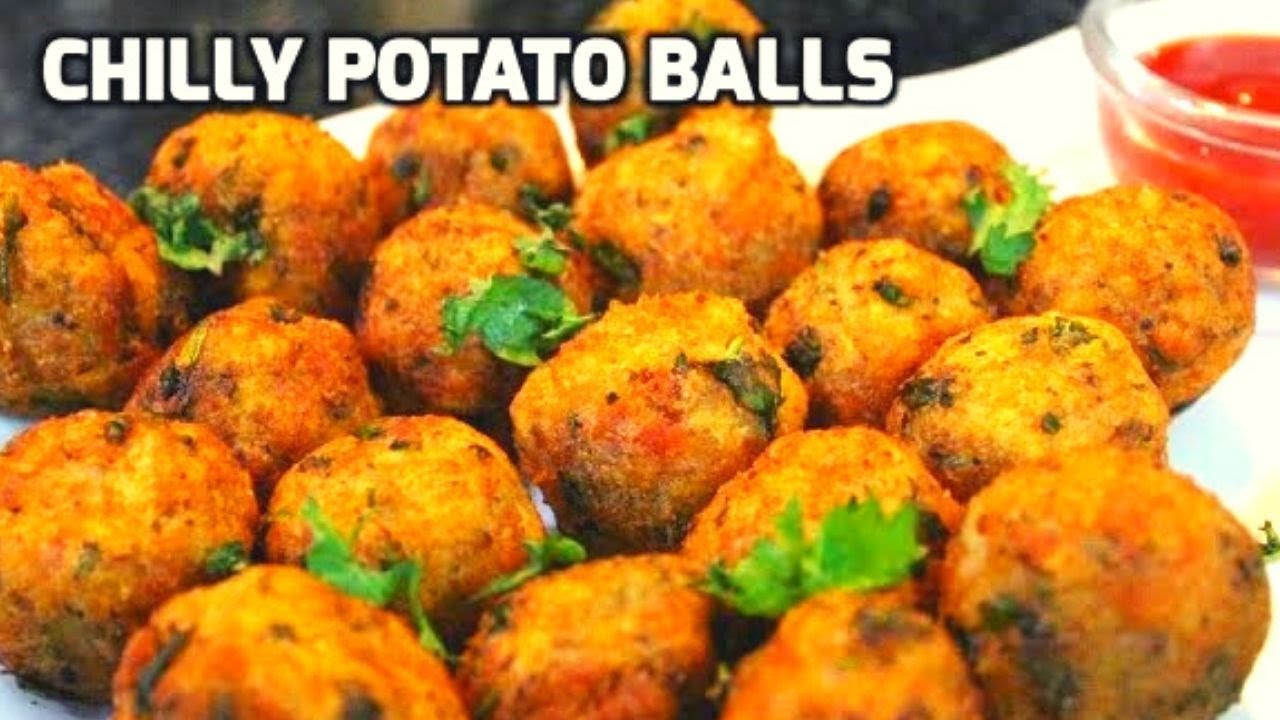 Potato Bites/Chilli Garlic Potato Bites/ Holi Special/Evening snack / Food Recipes Indian Snacks