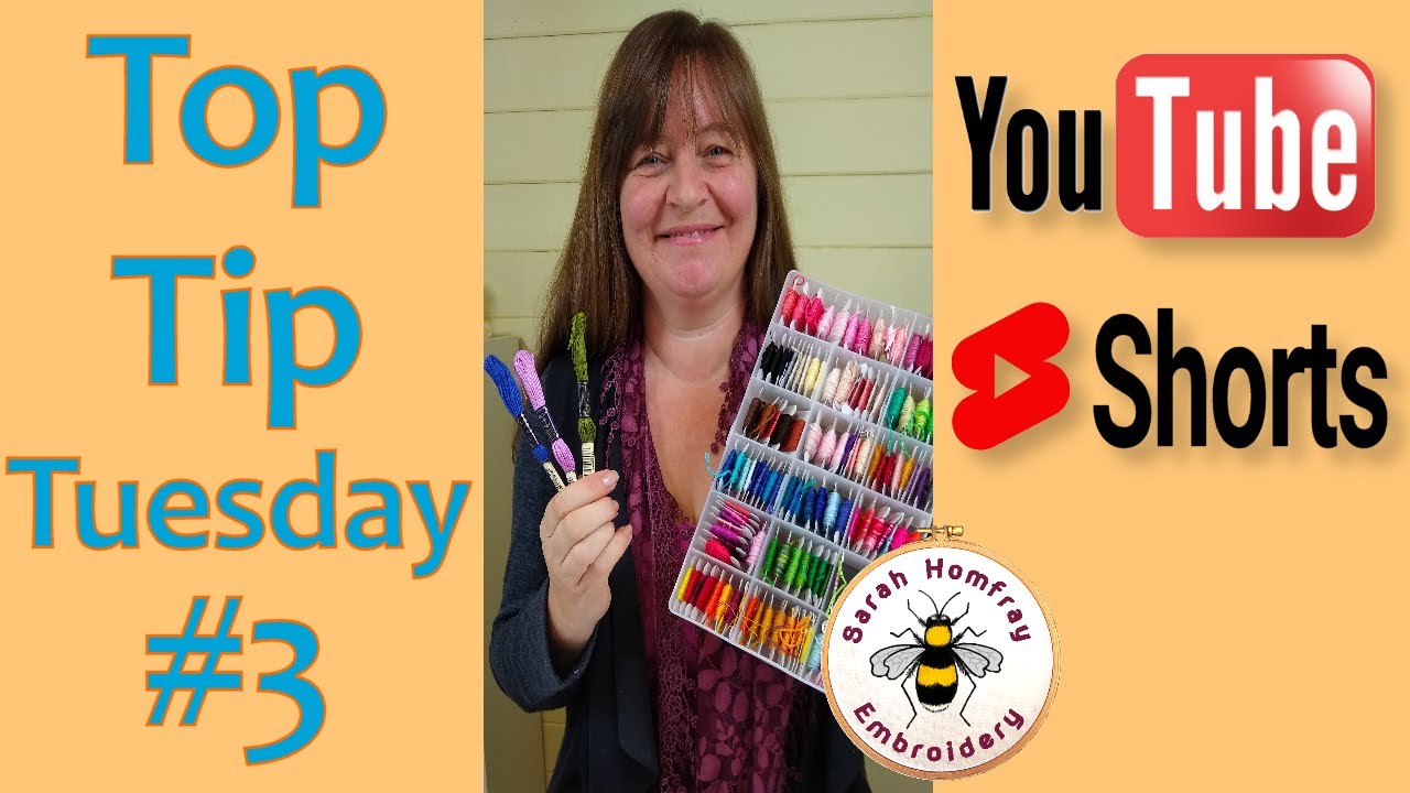 Tip #3 - Don't wrap your thread! | Hand Embroidery Tips
